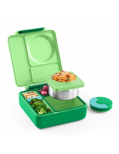Lunchbox z termosem na jedzenie Omie OMIEBOX Apple Green