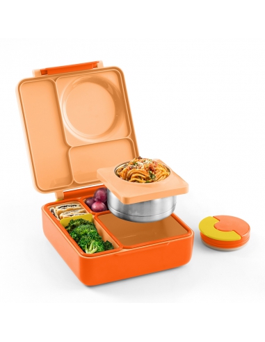 Lunchbox z termosem na jedzenie Omie OMIEBOX Poppy Orange