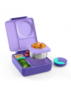 Lunchbox z termosem na jedzenie Omie OMIEBOX Purple Plum