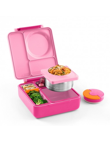 Lunchbox z termosem na jedzenie Omie OMIEBOX Pixie Pink