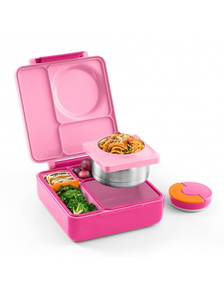 Lunchbox z termosem na jedzenie Omie OMIEBOX Pixie Pink
