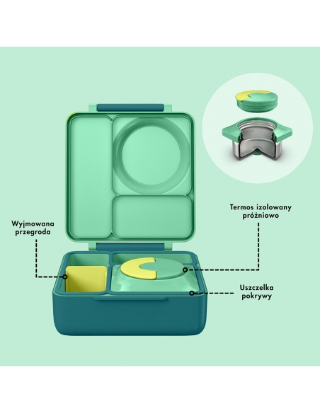 Lunchbox z termosem na jedzenie Omie OMIEBOX Meadow