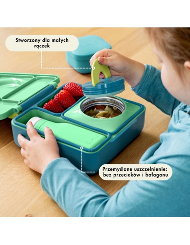 Lunchbox z termosem na jedzenie Omie OMIEBOX Meadow