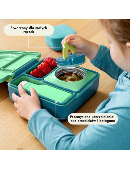 Lunchbox z termosem na jedzenie Omie OMIEBOX Meadow