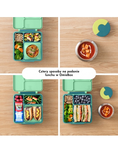 Lunchbox z termosem na jedzenie Omie OMIEBOX Meadow
