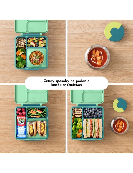 Lunchbox z termosem na jedzenie Omie OMIEBOX Meadow