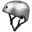 Kask Micro srebny metalik