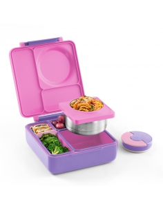 Lunchbox z termosem na jedzenie Omie OMIEBOX Unicorn Pink