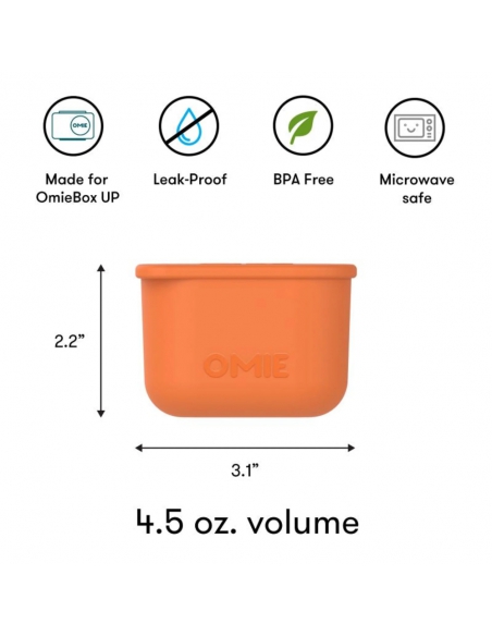 Pojemniczki na sosy i przekąski Omie OMIEBOX UP DIP (2 szt.) Blue/Orange
