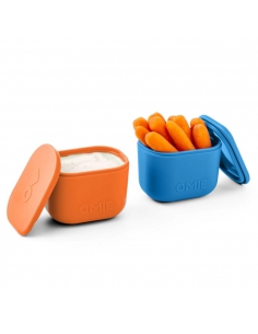 Pojemniczki na sosy i przekąski Omie OMIEBOX UP DIP (2 szt.) Blue/Orange