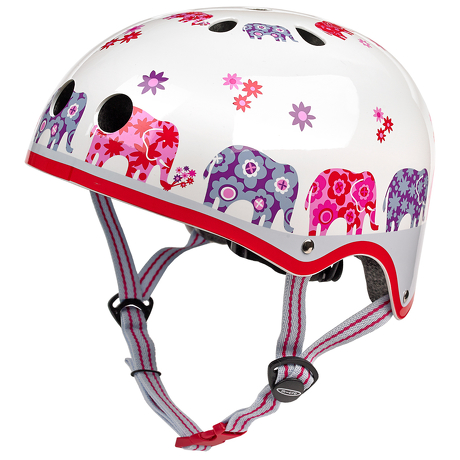 Kask Micro różowe słonie elephant