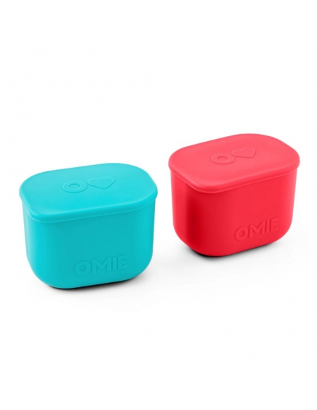 Pojemniczki na sosy i przekąski Omie OMIEBOX UP DIP (2 szt.) Pink/Teal