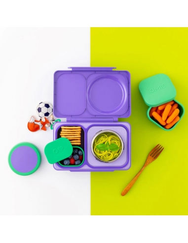 Pojemniczki na sosy i przekąski Omie OMIEBOX UP DIP (2 szt.) Purple/Green