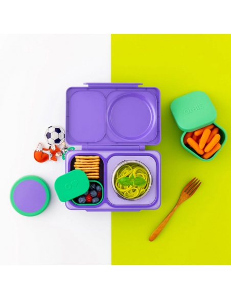 Pojemniczki na sosy i przekąski Omie OMIEBOX UP DIP (2 szt.) Purple/Green