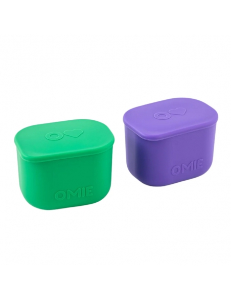 Pojemniczki na sosy i przekąski Omie OMIEBOX UP DIP (2 szt.) Purple/Green