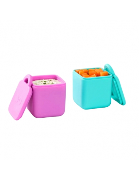 Pojemniczki na sosy i przekąski Omie OMIEDIP (2 szt.) Pink/Teal