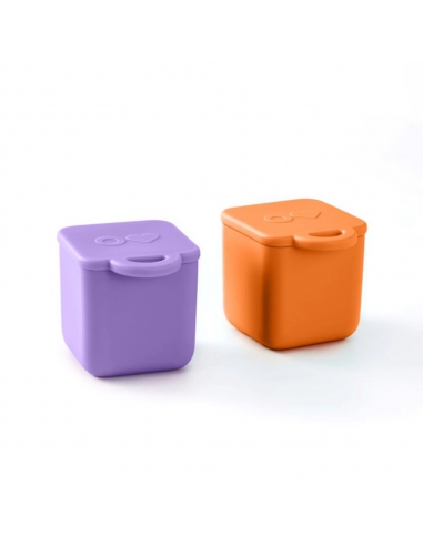 Pojemniczki na sosy i przekąski Omie OMIEDIP (2 szt.) Purple/Orange