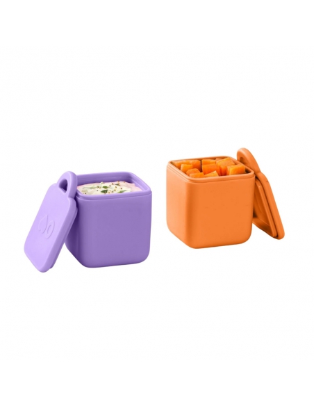 Pojemniczki na sosy i przekąski Omie OMIEDIP (2 szt.) Purple/Orange