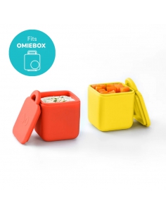 Pojemniczki na sosy i przekąski Omie OMIEDIP (2 szt.) Yellow/Red