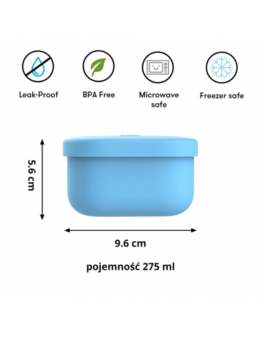 Pojemnik na przekąski Omie OMIESNACK Blue