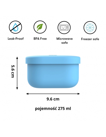 Pojemnik na przekąski Omie OMIESNACK Blue
