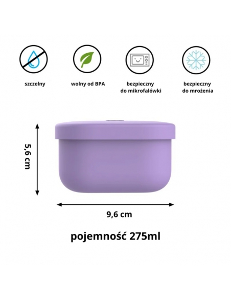 Pojemnik na przekąski Omie OMIESNACK Purple