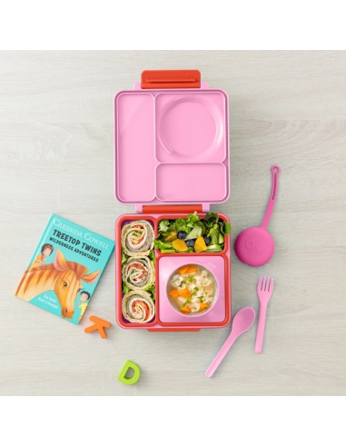 Zawieszka ze sztućcami Omie OMIEPOD Bubble Pink