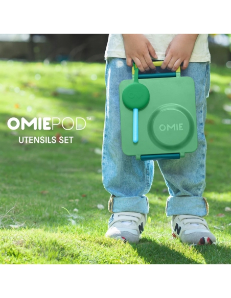 Zawieszka ze sztućcami Omie OMIEPOD Mint Green