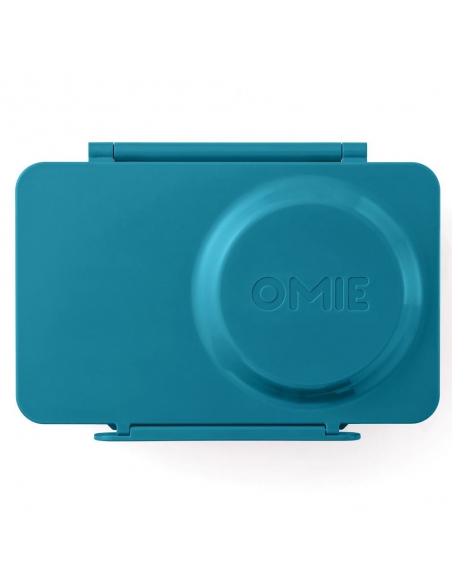 Lunchbox z termosem na jedzenie i wkładem chłodzącym Omie OMIEBOX UP Teal Green