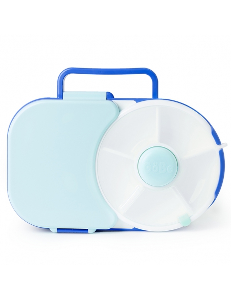 Lunchbox + Snack Spinner 2w1 GOBE Blueberry Blue