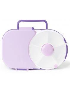 Lunchbox + Snack Spinner 2w1 GOBE Grape Purple