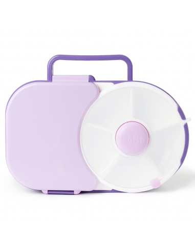 Lunchbox + Snack Spinner 2w1 GOBE Grape Purple