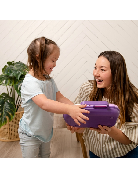 Lunchbox + Snack Spinner 2w1 GOBE Grape Purple