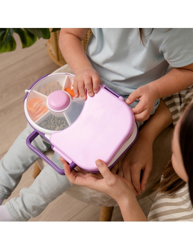 Lunchbox + Snack Spinner 2w1 GOBE Grape Purple