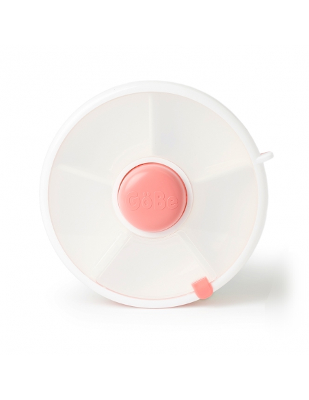 Small Snack Spinner mały pojemnik na przekąski GOBE Coral Pink