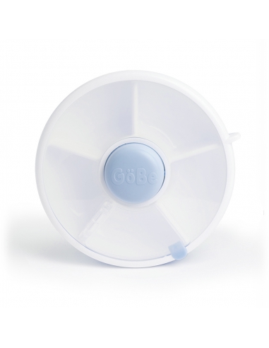 Small Snack Spinner Flip mały pojemnik na przekąski GOBE Macaron Blue