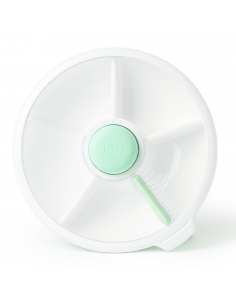 Large Snack Spinner duży pojemnik na przekąski GoBe Mint Green