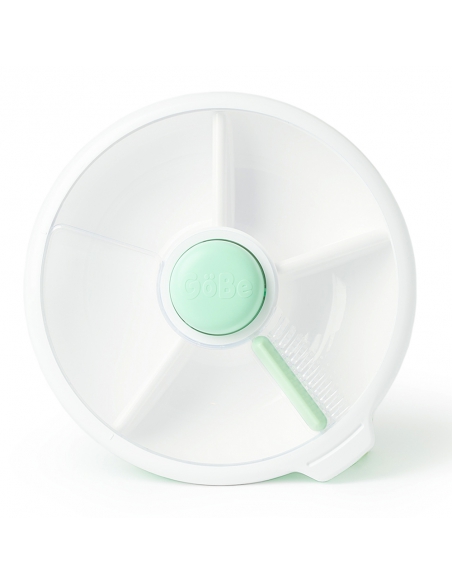 Large Snack Spinner duży pojemnik na przekąski GoBe Mint Green