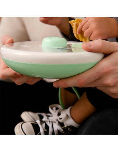 Large Snack Spinner duży pojemnik na przekąski GoBe Mint Green