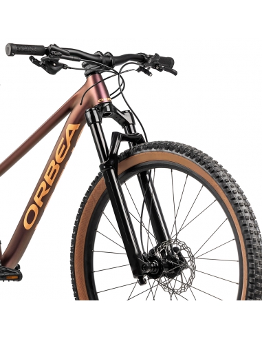 Rower dziecięcy ORBEA Kimu 27" H10 (amortyzowany widelec, dropper) Metallic Sunset - Orange Cloud
