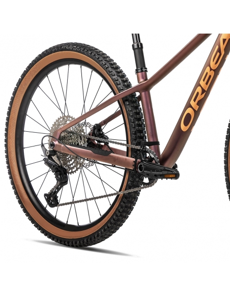 Rower dziecięcy ORBEA Kimu 27" H10 (amortyzowany widelec, dropper) Metallic Sunset - Orange Cloud