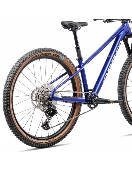 Rower dziecięcy ORBEA Kimu 27" H10 (amortyzowany widelec, dropper) Cobalt Blue - Lilac