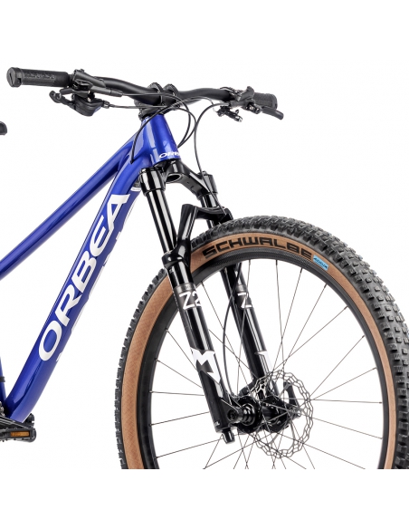 Rower dziecięcy ORBEA Kimu 27" H10 (amortyzowany widelec, dropper) Cobalt Blue - Lilac