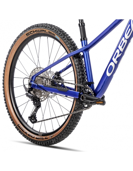 Rower dziecięcy ORBEA Kimu 27" H10 (amortyzowany widelec, dropper) Cobalt Blue - Lilac