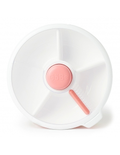 Large Snack Spinner duży pojemnik na przekąski GoBe Coral Pink