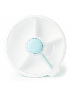 Large Snack Spinner duży pojemnik na przekąski GoBe Macaron Blue