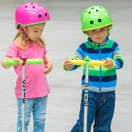 Dzwonek Micro neonowy zielony