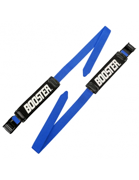 Booster do butów narciarskich BOOSTER Ski Strap EXPERT (kpl 2 szt.) Neon Blue