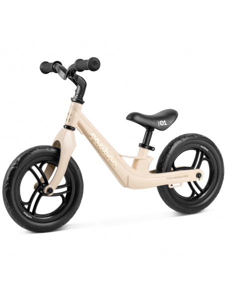 Rowerek biegowy Cariboo Magnesium PRO Beige/Gold (piankowe koła)
