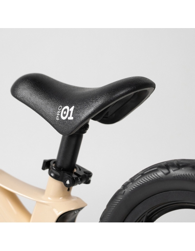 Rowerek biegowy Cariboo Magnesium PRO Beige/Gold (piankowe koła)